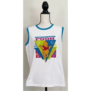 Vintage 90s Pooh Bear Tank Top